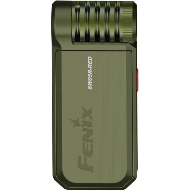 Fenix SW05R-RED Baltas ir Raudonas LED Žibintuvėlis, žalias