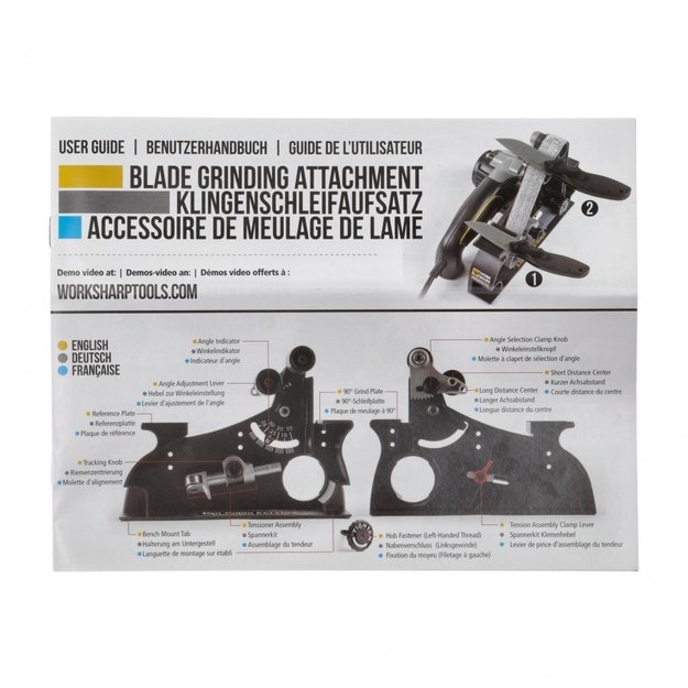 Work Sharp ašmenų šlifavimo priedas Ken Onion Edition