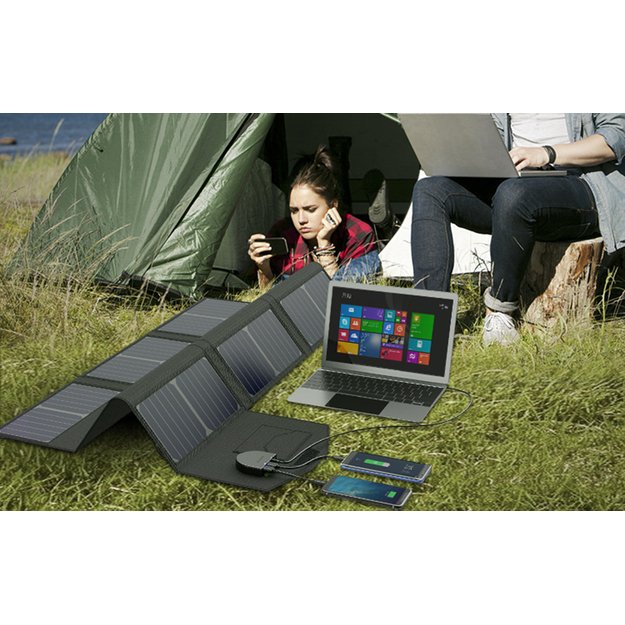 Портативная солнечная панель / зарядное устройство 60 Вт Allpowers