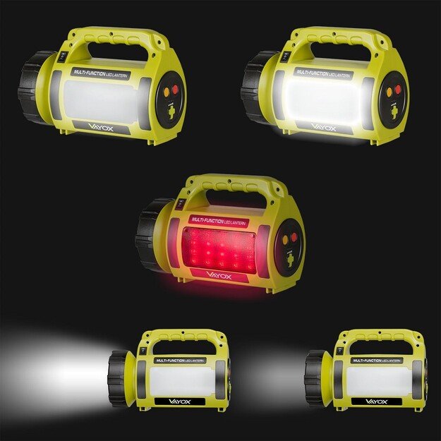 Įkraunamas prožektorius su powerbank funkcija VA0029 VAYOX