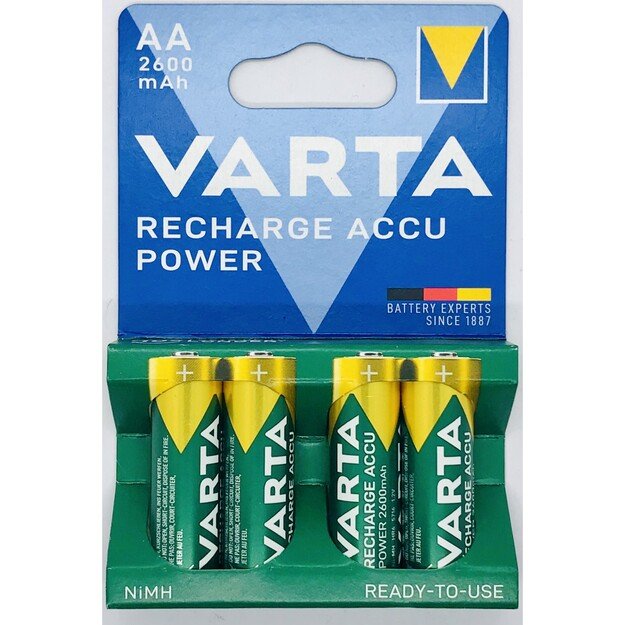 VARTA Ready to use AA 2600mAh akumuliatorius 5716