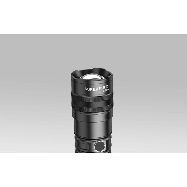 Superfire rankinis žibintuvėlis GT60, 2600lm, USB-C