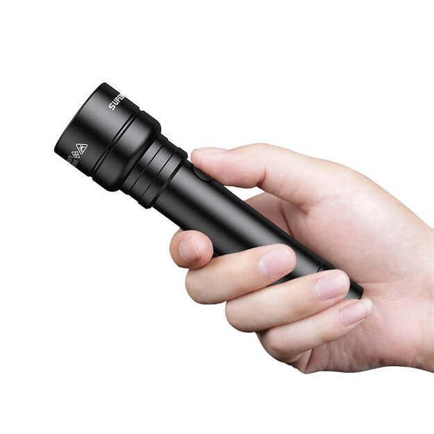 Superfire hand flashlight C20, 280lm, USB