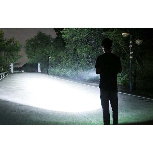 Superfire hand flashlight C20, 280lm, USB