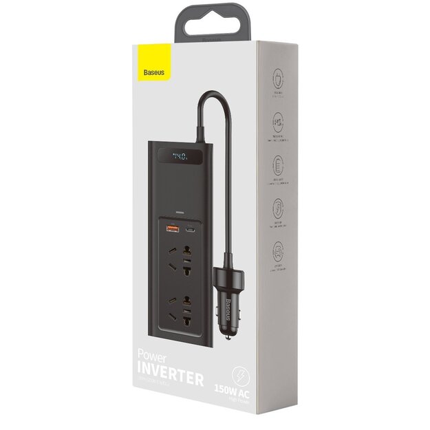 Baseus Inverter 150W (220V CN/EU) Black