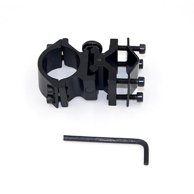 Prožektoriaus laikiklis ginklui