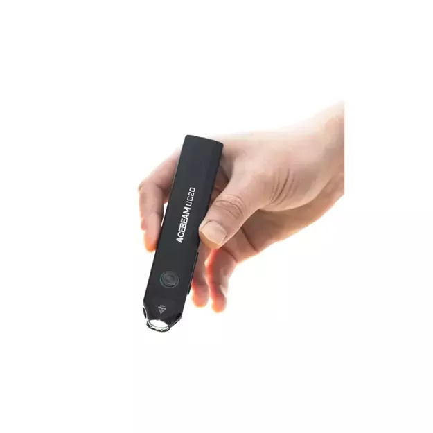 UC20 plokščias EDC žibintuvėlis su trimis šviesos šaltiniais 1000lm