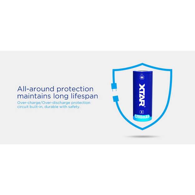 Baterija 26650 5200mah