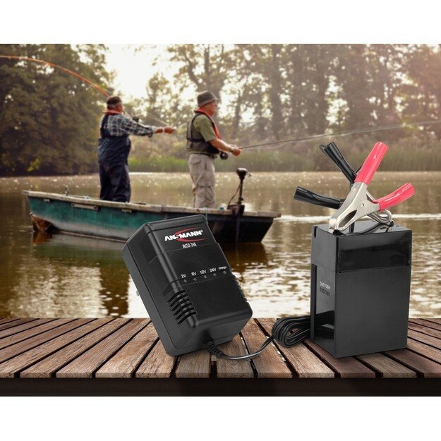 Akumuliatoriaus įkroviklis  2/6/12/24V 2-24Ah ANSMANN