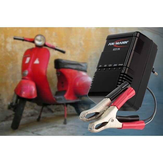Akumuliatoriaus įkroviklis  2/6/12/24V 2-24Ah ANSMANN