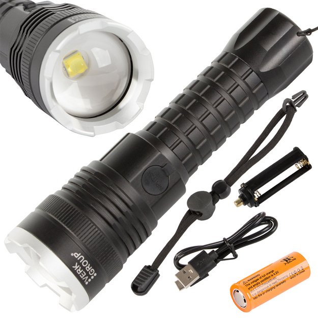 Žibintuvėlis LED XHP90 CREE