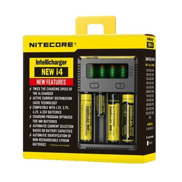 Nitecore NEW i4 įkroviklis
