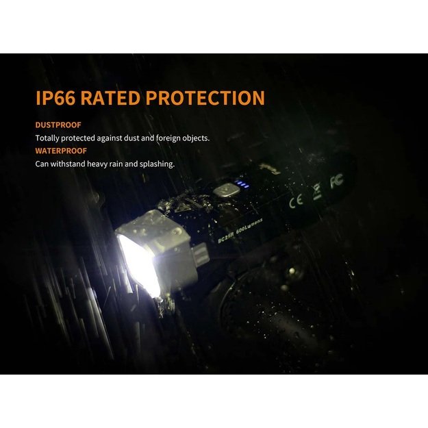 Светодиодная велосипедная фара Fenix BC25R