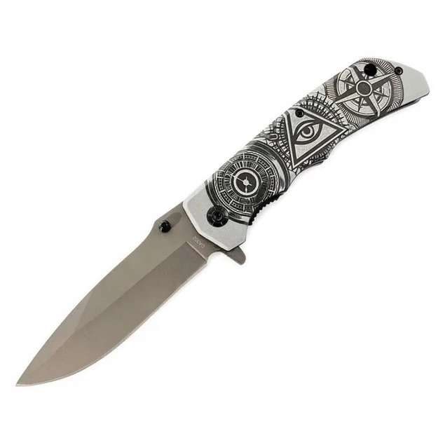 Складной нож FOXTER® с символикой 22,5 см