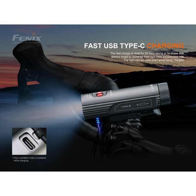 FENIX BC21R V3.0 dviračio žibintas