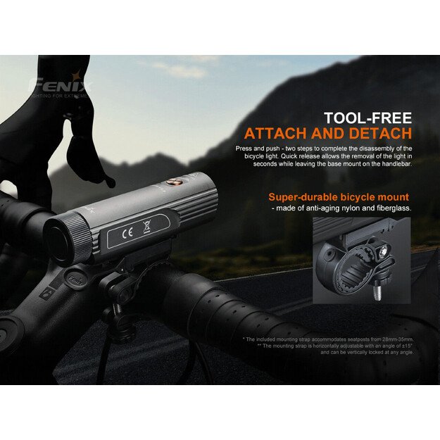 FENIX BC21R V3.0 dviračio žibintas