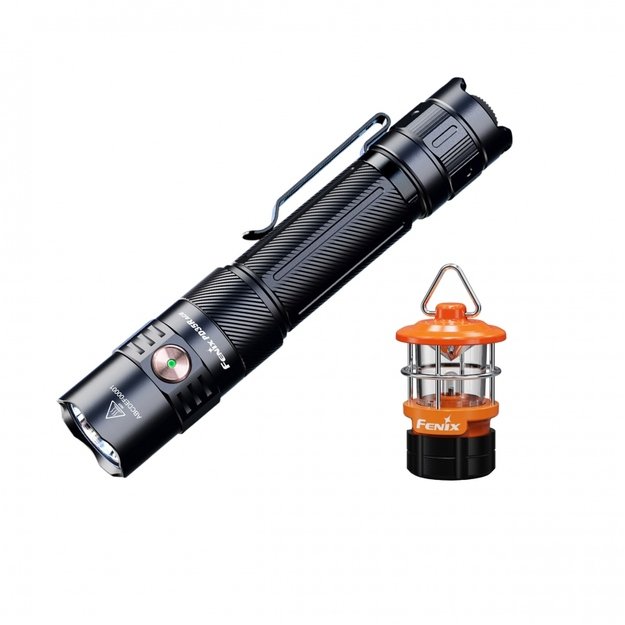 Fenix ​​PD35R ACE žibintuvėlis komplekte su CL01 (raudonas) LED