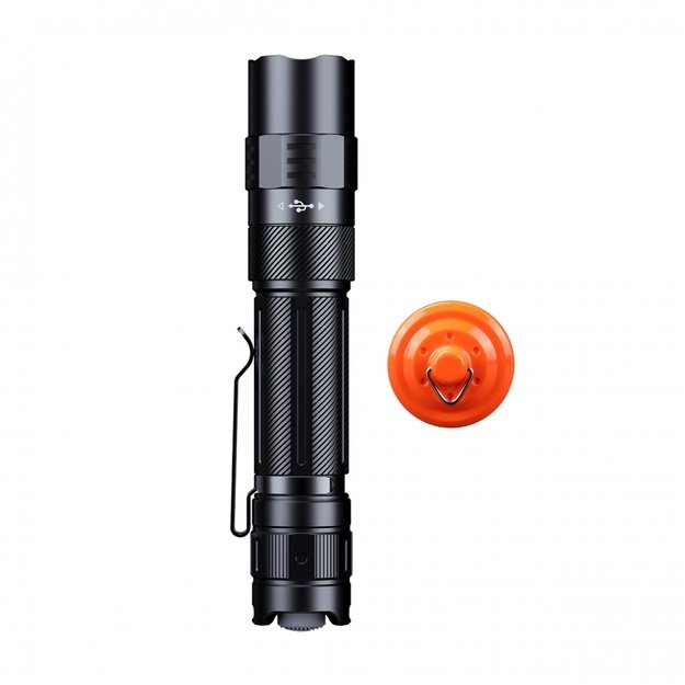 Fenix ​​PD35R ACE žibintuvėlis komplekte su CL01 (raudonas) LED