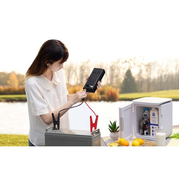 Inverter converter 500W CN/EU Super Si Power, Baseus, Black