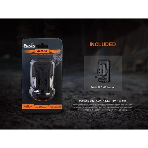 Fenix ​​​​ALC-03 žibintuvėlio laikiklis ant diržo
