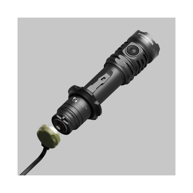 Armytek Dobermann PRO Max White PCB taktinis žibintuvėlis - 3000 lm F08401PC