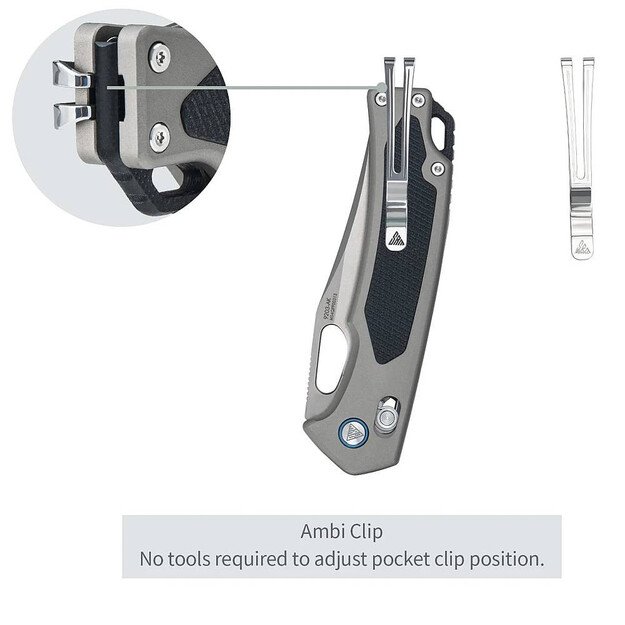 SRM 9203-AK sulenkiamas peilis