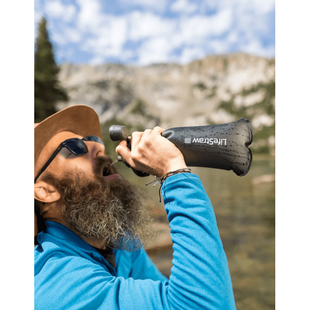 Бутылка LIFESTRAW Peak Squeeze с фильтром 1000 мл Dark Grey LSPSF1GRWW