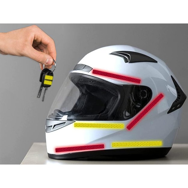 Šviesą atspindinti lipni juosta 1cm / 8m