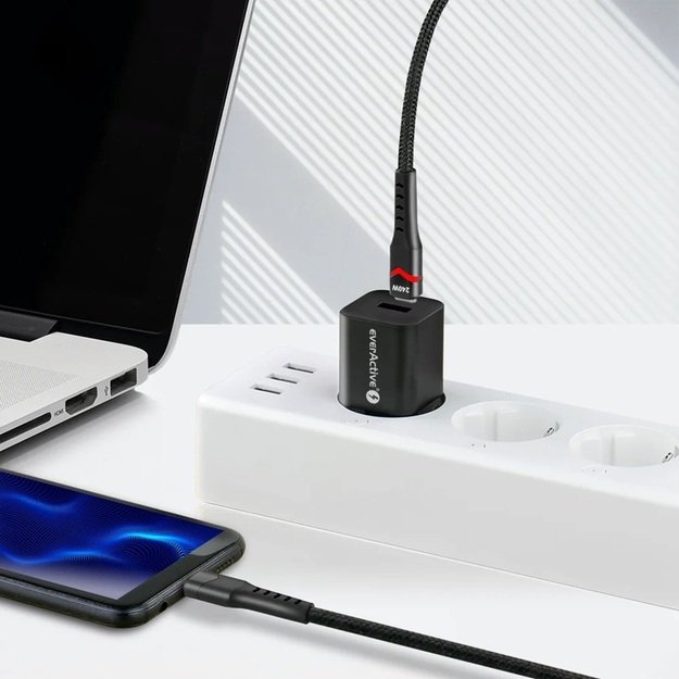 everActive USB-C PD E-Marker EPR kabelis 200 cm 3.1 5A/48V 240W CBB-2PDRS