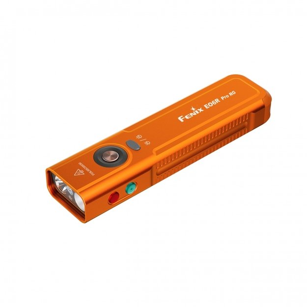 Фонарик Fenix E06R PRO RG LED, оранжевый