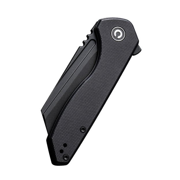 Складной нож Civivi ExOne Black G10, Black Stonewashed Nitro-V от Brian Brown (C23036-1)