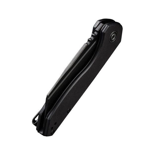 Складной нож Civivi ExOne Black G10, Black Stonewashed Nitro-V от Brian Brown (C23036-1)