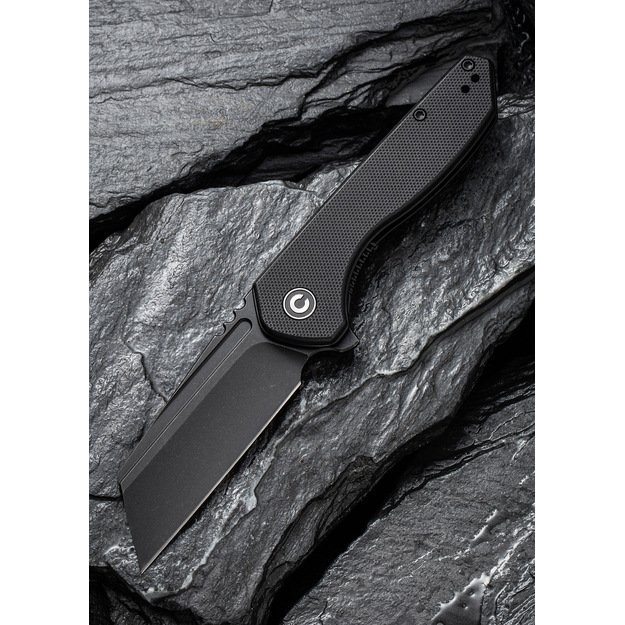 Складной нож Civivi ExOne Black G10, Black Stonewashed Nitro-V от Brian Brown (C23036-1)