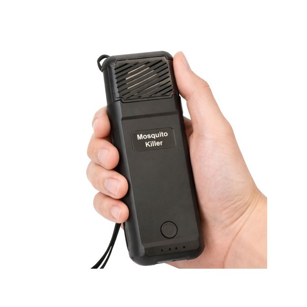 Portable USB rechargeable mosquito repeller, green
