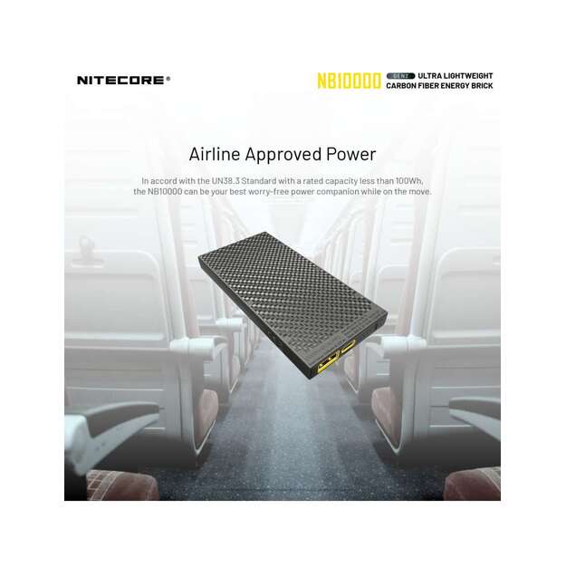 Внешний аккумулятор (Power Bank) Nitecore NB10000 GEN2, 10000 мАч