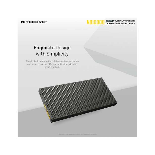 Внешний аккумулятор (Power Bank) Nitecore NB10000 GEN2, 10000 мАч