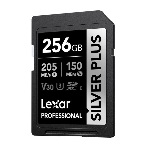 Lexar Professional SILVER PLUS SDXC 256GB memory card