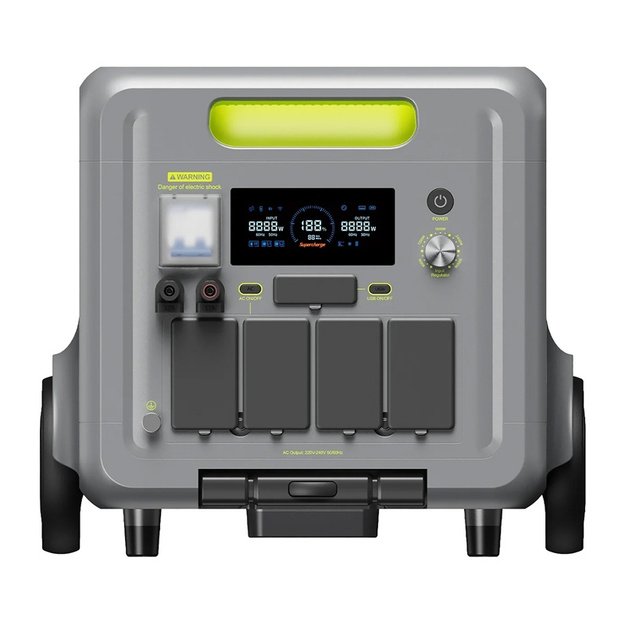 FOSSIBOT F7200 7200W Charging Station (Green)