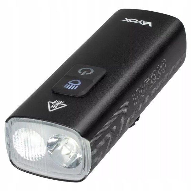 Vayox priekinis dviračio žibintas 2500mAh 1200lm IPX6 VAF1200
