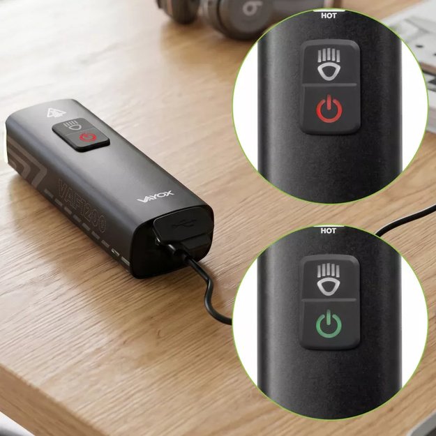 Vayox priekinis dviračio žibintas 2500mAh 1200lm IPX6 VAF1200