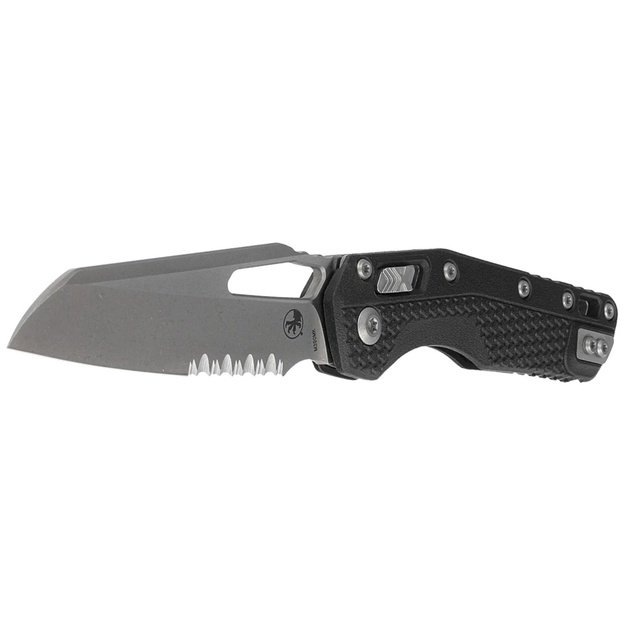 Microtech MSI S/E peilis Black Tri-Grip Polymer, Apocalyptic P/S M390MK by Tony Marfione (210T-11APPMBK)