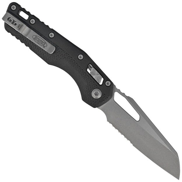 Microtech MSI S/E peilis Black Tri-Grip Polymer, Apocalyptic P/S M390MK by Tony Marfione (210T-11APPMBK)