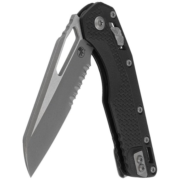 Microtech MSI S/E peilis Black Tri-Grip Polymer, Apocalyptic P/S M390MK by Tony Marfione (210T-11APPMBK)