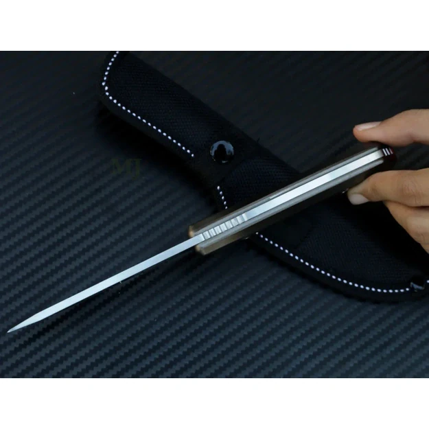 Fixed 22 cm knife with a sheath
