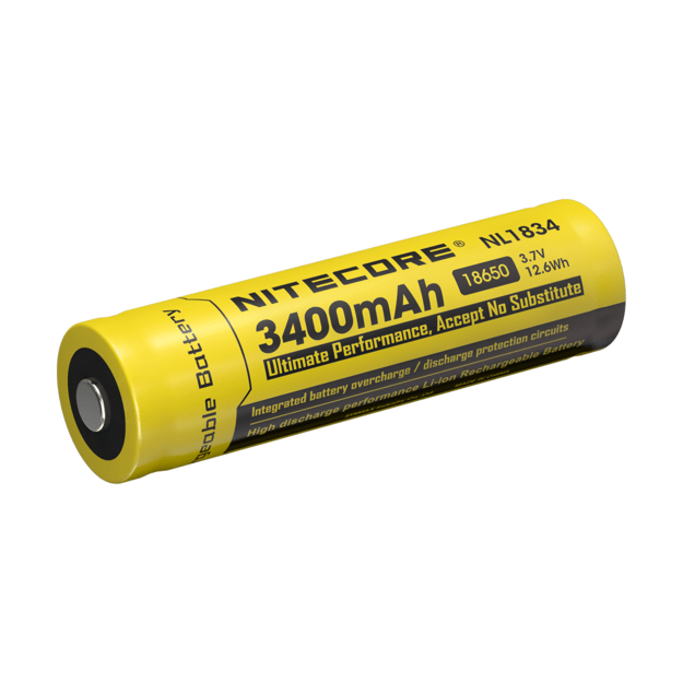 Nitecore 18650 baterija 3.7V 3400mAh NL1834