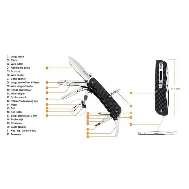 Ruike нож Trekker LD41-B