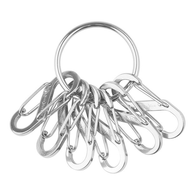 Nite Ize – S-Biner KeyRing nerūdijančio plieno karabinas - KRGS-11-R3