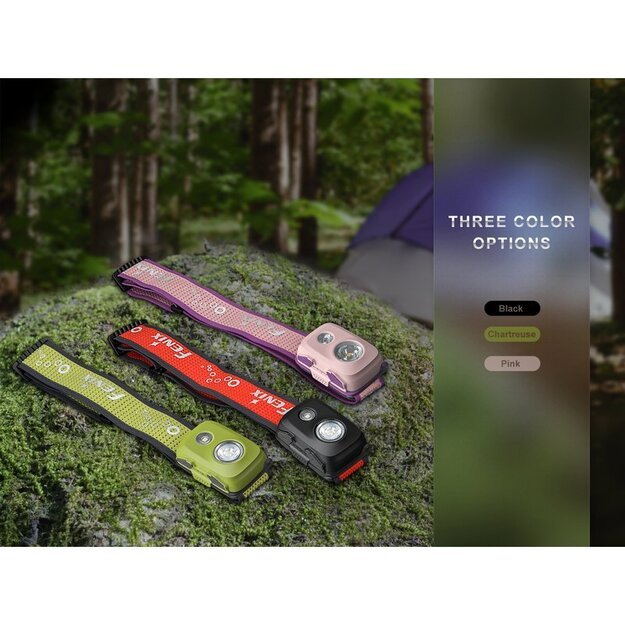 Fenix HL16 žibintuvėlis 450lm, rožinis