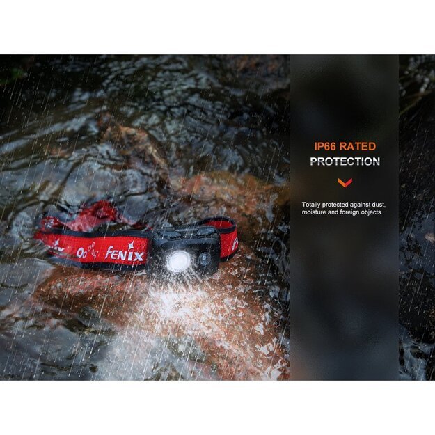 Fenix HL16 žibintuvėlis 450lm, rožinis