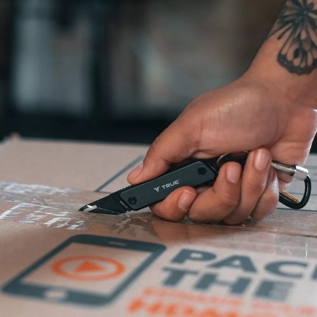 True Utility Modern Key Chain Knife kišeninis peilis TU7060N